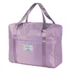 Bolsa de Armazenamento de Viagem Dobrável de Grande Capacidade à Prova de Umidade, Bolsa de Armazenamento para Mala Feita de Material à Prova de Umidade