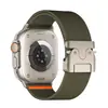 Adequado para Apple 10ª Geração Fivela de Guarda-chuva Elástica de Nylon Pulseira Ultra1~2 Pulseira de Relógio Apple Watchs987654