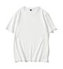 Camiseta de Algodón Mercerizado con Spandex Elástico, Cuello Redondo, Manga Corta, Paquete de 40 Unidades, Atuendo Familiar a Juego con Logo Estampado, Camiseta Promocional