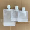 Botella de envase de loción de viaje botella de loción cosmética botella de loción bolsa de muestra de 30 ml bolsa de envase desechable portátil