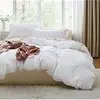 Juego de Funda Nórdica de Tres Piezas Transfronterizo en Color Café con Impresión Digital, Ropa de Cama y Textiles para el Hogar de Comercio Exterior de Amazon