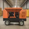 Compressor de Ar Tipo Parafuso com Ímã Permanente Frequência Variável 55Kw Elétrico Diesel Mineração 20 Metros Cúbicos Grande Bomba de Ar de Alta Pressão Compressor