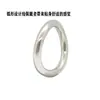 Anillo de bloqueo de acero inoxidable anillo JJ anillo para pene SM anillo curvo sexy para escroto alternativa para hombres manga de Yang abuso