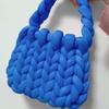 Hilo Islandés Ins Hilo Retorcido Algodón Bolsa de Tejer Cojín Manta DIY Cama para Gato Mediano-Grueso Crochet Bufanda Tejida a Mano Tejido a Mano