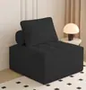 Sofá perezoso minimalista italiano para dormitorio de apartamento pequeño, sofá modular de tela moderno y simple para sala de estar