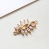 Peine de Rosa Árbol Pequeño Hongo Zirconio Cobre Vintage Colgante diy Joyería Hecha a Mano Pendientes Collar Accesorios Material