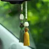 Colgante para coche accesorios para coche Bodhi talismán de seguridad para hombres y mujeres colgante retro para espejo retrovisor colgante de perfume para coche