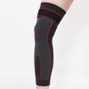 Joelheiras Esportivas de Tricô de Nylon, Joelheiras de Compressão para Corrida e Ciclismo, Proteção Estendida para a Panturrilha à Prova de Frio, Quente e Absorvente de Suor