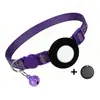 Amazon Más Vendido Transfronterizo Collar para Gato Airtag con Cascabel Collar Reflectante con Huella de Pata Posicionamiento Airtag