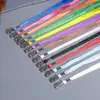 Cordão Dourado Espessado de 1cm para Crachá, Cordão para Certificado, Cordão para Crachá de Estudante, Cordão com Gancho de Metal, Penduricalho para Crachá de Trabalho