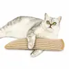 Almofada de catnip, brinquedo dental para gatos resistente a mordidas, doce para autoentretenimento, alívio do tédio, arranhador de juta para gatos para animais de estimação