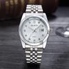 Walishi Q345 reloj de mujer moderno impermeable reloj de pareja vintage reloj de cuarzo reloj de hombre reloj dorado para mujer