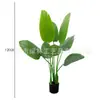 Planta Artificial Escandinava de Pie Bonsái Plátano Viajero Desmontable Exportación Amazon Planta Verde Falsa Decorativa Artificial