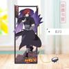Marcador Periférico Ninja Naruto Kakashi Uchiha spot Metal Vazado Marca Secundária Papelaria Ornamentos