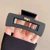 Pinza para el Cabello de Tiburón de Felpa Acrílica de Alta Gama Pinza Grande Accesorios para el Cabello de Mujer Volumen del Cabello Múltiples Capas Melena de Cabello Pinza para el Cabello