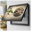 Fábrica por atacado caixa de medidor elétrico pintura decorativa novo estilo chinês luz luxo restaurante mural porta elétrica caixa de distribuição hidráulica pintura pendurada