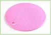 Posavasos de comida en forma de panal de grado alimenticio sin silicona, tapete de aislamiento térmico antideslizante, tapete de mesa resistente al calor, resistente a altas temperaturas y fácil de limpiar