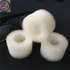 Filtro de malha de limpeza anti-bloqueio respirável cilíndrico de furo aberto esponja filtro de algodão preto haste de tubo capa de algodão oco de poliéster