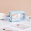 Bolsa de tocador de gran capacidad engrosada Bolsa de almacenamiento Bolsa de maquillaje portátil para mujeres Bolsa de almacenamiento de cosméticos de viaje