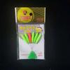 Aku B- em forma de Float Green 5+1 Sete estrelas Float Pesca Tradicional Fluorescente Float Striking Bean Edition 60 Pack