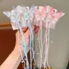 Horquillas Antiguas para Niñas, Accesorios para el Cabello Hanfu para Niñas, Pasadores de Estilo Chino Tradicional con Lazos de Mariposa para Niñas Pequeñas