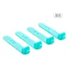 Correas de Silicona Paquete de 4 Anti-Pérdida Almacenamiento de Auriculares Cinta Suave Organizador de Cables de Datos Enrollador de Cables de Auto-Bloqueo