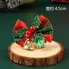 Mini Cascabeles Navideños Lazos Decoración para Envoltura de Regalos Navideños Accesorios para Colgantes Hechos a Mano DIY Materiales