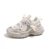 Zapatillas deportivas para niñas 2026 nuevo otoño malla transpirable zapatillas tipo papá para niños antideslizantes ligeras casuales para niños de moda