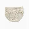 Filhote~7A Antibacteriano 18cm Forro 100% Algodão Calcinha Feminina Cor Sólida Cintura Média Roupa Íntima Feminina 100% Algodão