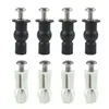 Tornillo de Fijación para Tapa de Inodoro Tuerca de Expansión de Bola Única M6 Tapón de Expansión de Nylon Venta Caliente Transfronteriza Acero Inoxidable 304 28mm