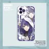 Comercio Exterior Estilo Japonés Genshin Impact Hu Tao Klee iPhone 17 Funda de Teléfono Anime Apple 16Pm Raiden Shogun Funda Transparente