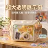 Bolsa tiracolo transparente de um ombro, bolsa escolar versátil de grande capacidade, bolsa transversal fofa para estudantes, bolsa de ombro pequena estilo anime