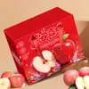 Ping an Xile Maleta Apple 5 kg Paquete de Azúcar de Roca Corazón Aksu Rojo Fuji Caja de Regalo Caja de Regalo de Frutas