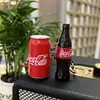 [Accesorios] Accesorios para Frasco Coca-Cola Frasco Pequeño de Botella de Coca-Cola Frasco de Muñeco Labubu Especial Bolsita Cruzada Pequeña DIY