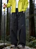 Pantalones Cargo Casuales Divididos con Bolsillos Resistentes al Agua para Deportes al Aire Libre para Hombres, Pantalones de Senderismo de Primavera, Pantalones Rectos Sueltos de Moda