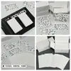 Cartões em Branco para Rabiscar DIY, Cartões de Palavras, Cartolina em Branco, Cartões Rígidos para Vocabulário Inglês Escrito à Mão, Cartões Pequenos Desenhados à Mão