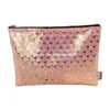 Bolsa de Almacenamiento de Cuero RPET Transfronteriza Monedero de PU Estilo Japonés Bolso de Cremallera de Cuero PU de Moda Fábrica Personalizada