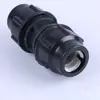 Conector Rápido de Polietileno Conexión Rápida Directa Conector de Riego Agrícola Paso Directo Conector Rápido para Tubería de Agua Pe20-110