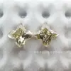 Trevo de Quatro Folhas Colorido Corte Radiante Zircônia Pedra Solta Zircônia Cúbica Acessórios de Joias Transfronteiriços Acessórios de Pedras Preciosas