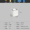 Foco Bold de Montaje Superficial de Espectro Completo con Ángulo Ajustable para Sala de Estar en Casa Sin Luz Principal Foco Empotrado Cuadrado Foco de Techo Led