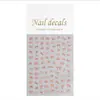 Pegatinas para Uñas con Diseño de Moño Pintadas a Mano Finas y Resistentes Clásicas Versátiles Mariposa Recortable Pegatinas para Uñas de Moño Joyería Dh676