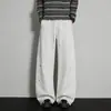 Pantalones de registro de algodón elástico personalizados/de venta caliente para otoño con remaches, nuevos pantalones de trabajo funcionales para hombre en blanco y gris