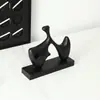 Arte Abstrata Minimalista Italiana Dança Sombra Ornamentos de Resina Artesanato Decorativo Transfronteiriço para Casa Villa Sala de Estar Mesa