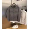 Chaqueta Nueva 2024 para Hombre y Mujer de Primavera y Otoño Chaqueta Delgada Acolchada de Algodón Cárdigan Simple Casual Suéter con Costura Chaqueta con Capucha para Pareja