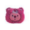 Vestido de pelúcia de desenho animado, urso, castor, boneca, broche, gatinho fofo, bolsa de castor, roupas, broche decorativo, alfinete
