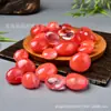 Pedras Lapidadas de Cristal de Melancia, Grandes Enfeites de Cristal Vermelho Derretido, Pedras para Paisagismo, Pedras para Pavimentação, Pedras Decorativas de Cristal