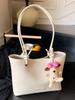 Bolso tote de hombro de estilo casual simple al por mayor de primavera y verano, moda coreana, para todo, para ir al trabajo, para estudiantes, para clase, bolso de hombro