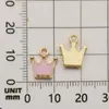 Accesorios para Joyería DIY, Colgantes Pequeños de Aleación Esmaltada, Colgantes de Flor Esmaltada, Colgantes para Marcapáginas, Colgantes para Collares y Pulseras