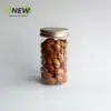 Botella de Plástico Transparente de 350ml Tarro para Empaque de Regalo Tarro Sellado Grado Alimenticio para Comida de Mascotas Tarro de Plástico para Nueces Tarro de Plástico Redondo