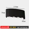 Lámpara de pared LED para exteriores, impermeable, iluminación hacia arriba y hacia abajo para balcón, terraza, puerta principal, patio de villa, luz exterior de pared con envío gratis